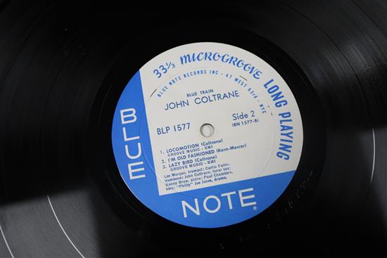John Coltrane Blue Train, Early Press LP